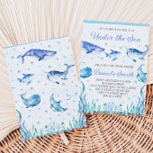 Invitation Baby Shower Sous les Mers