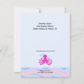 Invitation Baby Shower Sous l'Océan (Dos)