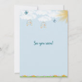 Invitation Baby shower Spring Twin (Dos)