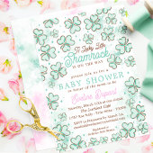 Invitation Baby shower st patrick