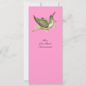 INVITATION BABY SHOWER STORK, (Dos)