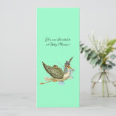 INVITATION BABY SHOWER STORK (Debout devant)