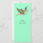 INVITATION BABY SHOWER STORK (Dos)