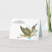 INVITATION BABY SHOWER STORK GARY (Dos)
