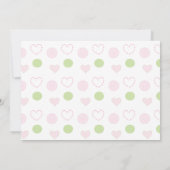 Invitation baby shower "Sucre et épices" (Dos)