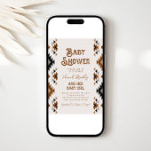 Invitation Baby shower Sud-Ouest