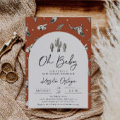 Invitation Baby shower Sud-Ouest | Western Baby
