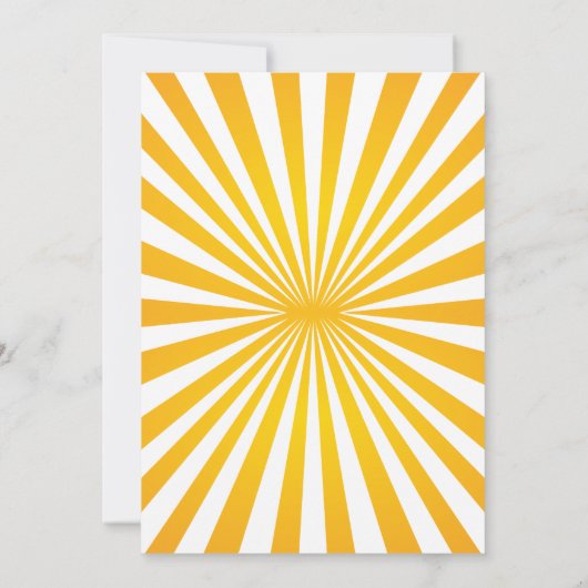 Invitation Baby shower Sunshine Boho (Dos)