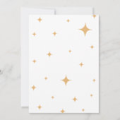 Invitation Baby shower Sunshine Boho Retro (Dos)