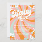 Invitation Baby shower super (Devant)