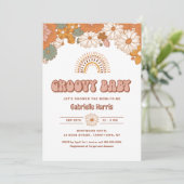 Invitation Baby shower super (Debout devant)