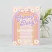 Invitation Baby shower super | BABY SHOWER (Debout devant)