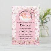 Invitation Baby shower Sweet Dreams (Debout devant)