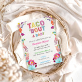 Invitation Baby shower Taco Fiesta