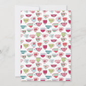 Invitation Baby shower Tea Party (Dos)