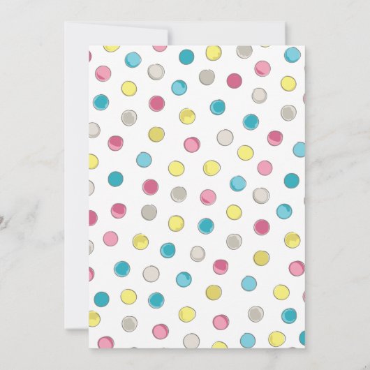 Invitation Baby shower Tea Party (Dos)