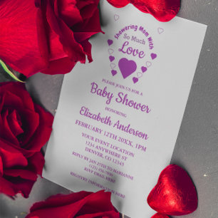 Invitation Baby Shower Tellement d'Amour