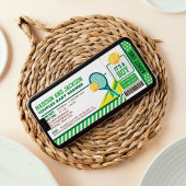 Invitation Baby shower Tennis Ticket Pass Couples