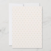 Invitation Baby-Shower Thème Canard avec Points Neutres (Dos)