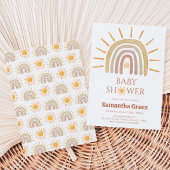 Invitation Baby-Shower Thème Ensoleillé