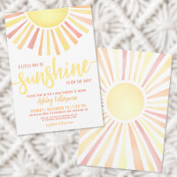 Baby Shower Thème Ensoleillé et Mixte pour Bébé