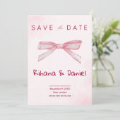 Invitation baby shower - Thème mignon (Debout devant)