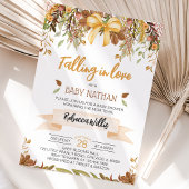 Invitation Baby Shower Tomber Amoureux