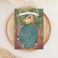 Baby shower Tops de l'arbre de berceau vintage Ill