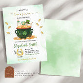Invitation Baby Shower Trésor de Saint-Patrick