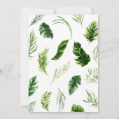 Invitation Baby shower tropical (Dos)