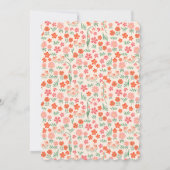 Invitation Baby shower tropical sauvage de la Jung (Dos)