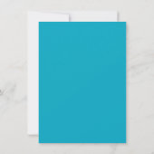 Invitation Baby shower Turquoise (Dos)