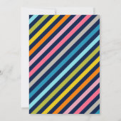 Invitation Baby shower Tutti Frutti coloré Twins (Dos)