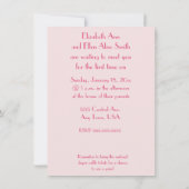 Invitation Baby shower Twin Girls (Dos)