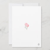 Invitation Baby shower Twin Girls (Dos)