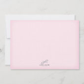 Invitation Baby shower Twincess Twin Girls (Rose) (Dos)