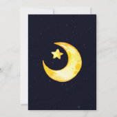 Invitation Baby shower Twinkle par Mail Baby Boy (Dos)