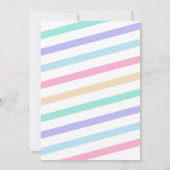 Invitation Baby shower Twins de crème glacée Scoop (Dos)