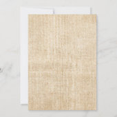 Invitation Baby shower Twins Sunflower Citrouille (Dos)