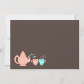 Invitation Baby shower Twins Tea Party (Dos)