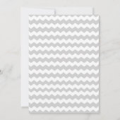 Invitation Baby shower TWINS Unisex Chevron (Dos)