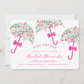 Invitation Baby shower Umbrella (Devant)