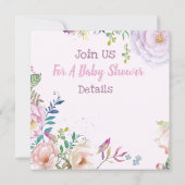 Invitation Baby shower Unicorn (Dos)