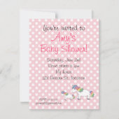 Invitation baby shower Unicorne (Devant)