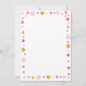 Invitation Baby shower Valentine Little Sweetheart (Dos)