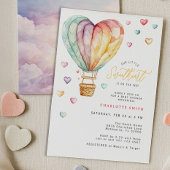 Invitation Baby shower Valentine Little Sweetheart