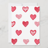 Invitation Baby shower Valentine Little Sweetheart (Dos)