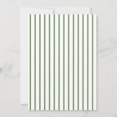 Invitation Baby shower Vert Whimsical Toile De Jouy (Dos)