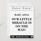 Invitation baby shower vintage (Dos)