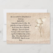 Invitation Baby shower vintage (Dos)